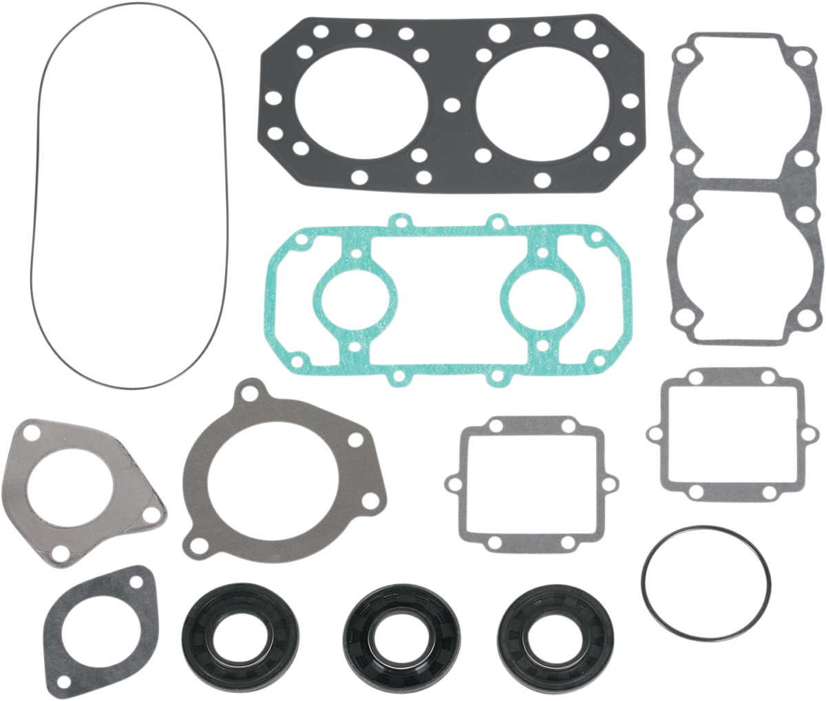 Kawasaki Jet Ski 550SX Reed Full Gasket Kit including o-rings and crank seals - Vertex - Jetguru