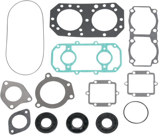 Kawasaki Jet Ski 550SX Reed Full Gasket Kit including o-rings and crank seals - Vertex - Jetguru