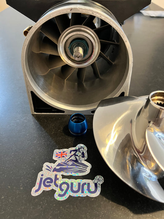 Solas Kawasaki SX-R 800 140mm Performance 12 Vane Jet Mag Pump with Trim System KPS-PM-140/74T - Jetguru