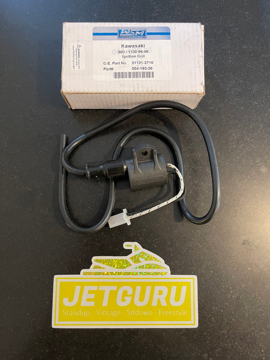 WSM - Ignition Coil Kawasaki Jet Ski STS STX ZXi 900 1100 004-192-26 - Jetguru
