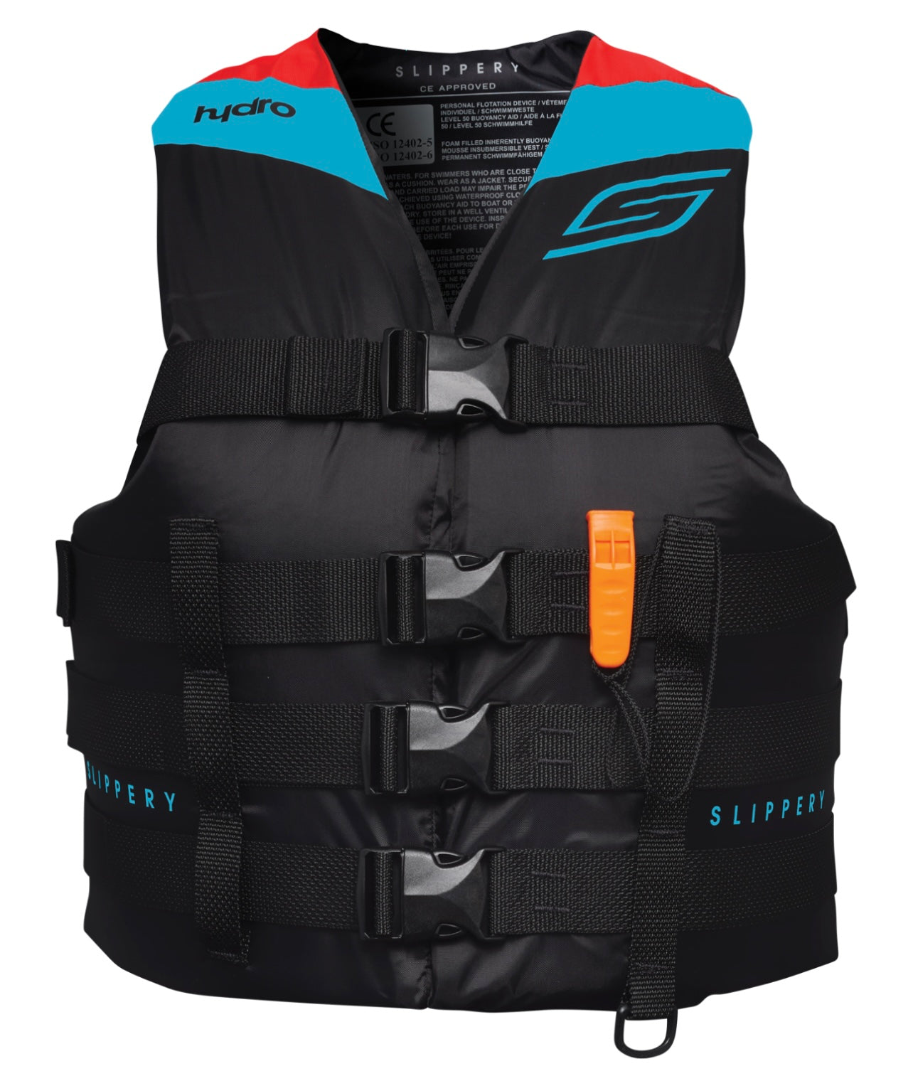 Slippery Wetsuits Hydro Men’s Life Jacket Vest Preserver - Jetguru