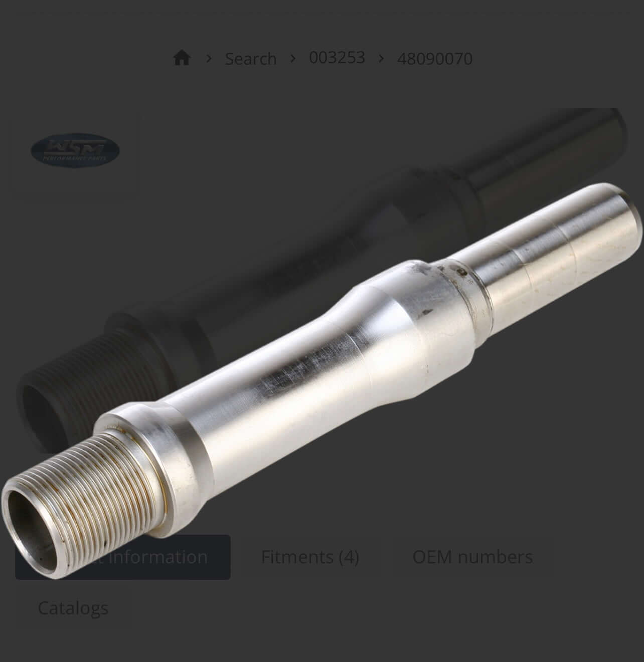 Coupler Shaft Yamaha 800 / 1200 99-01 003-253 - Jetguru