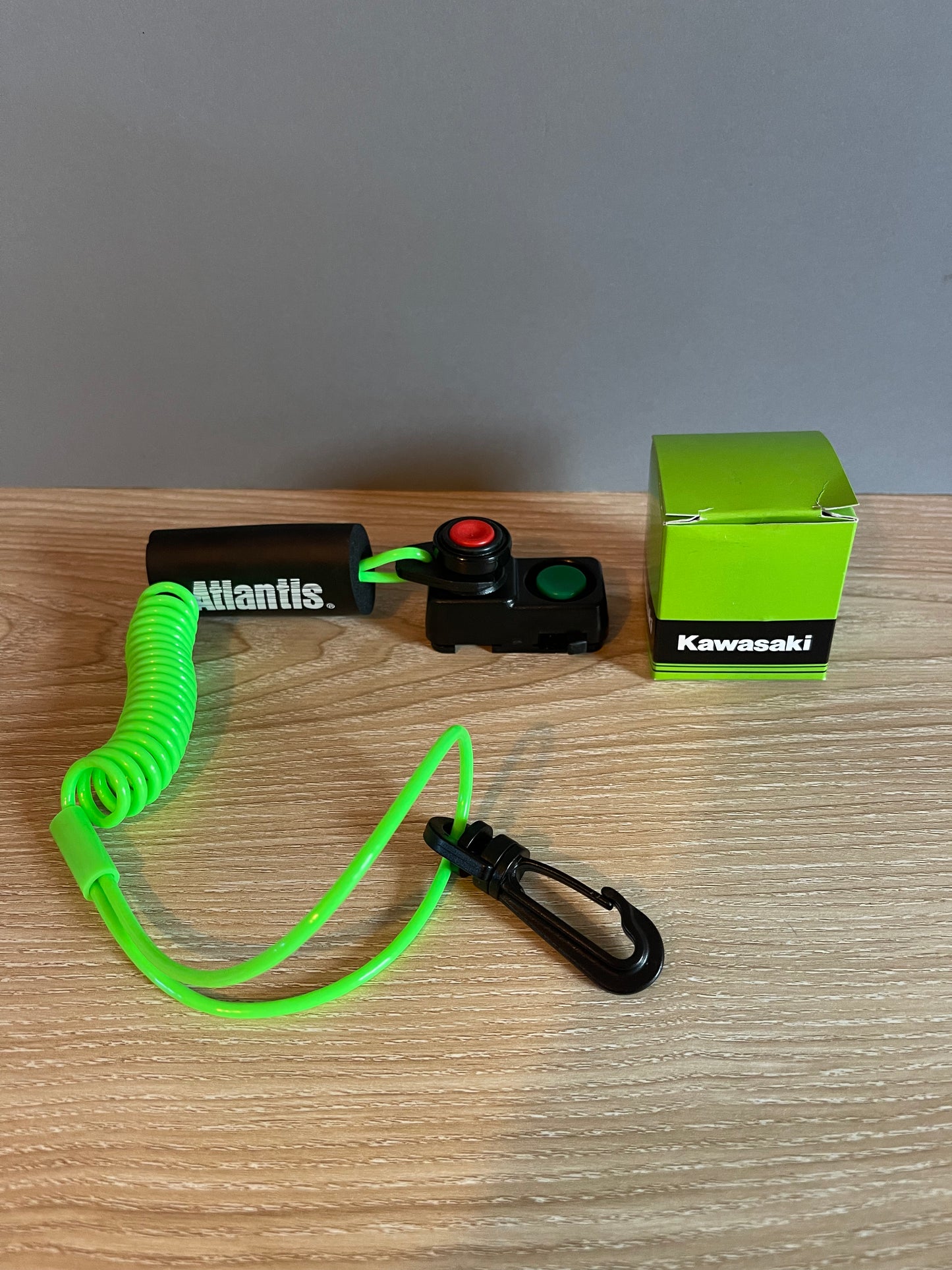Kawasaki 440 550 750 800 Jet Ski Kill Switch Safety Cut Out Start Stop Switch with Atlantis Lanyard Sale - Jetguru