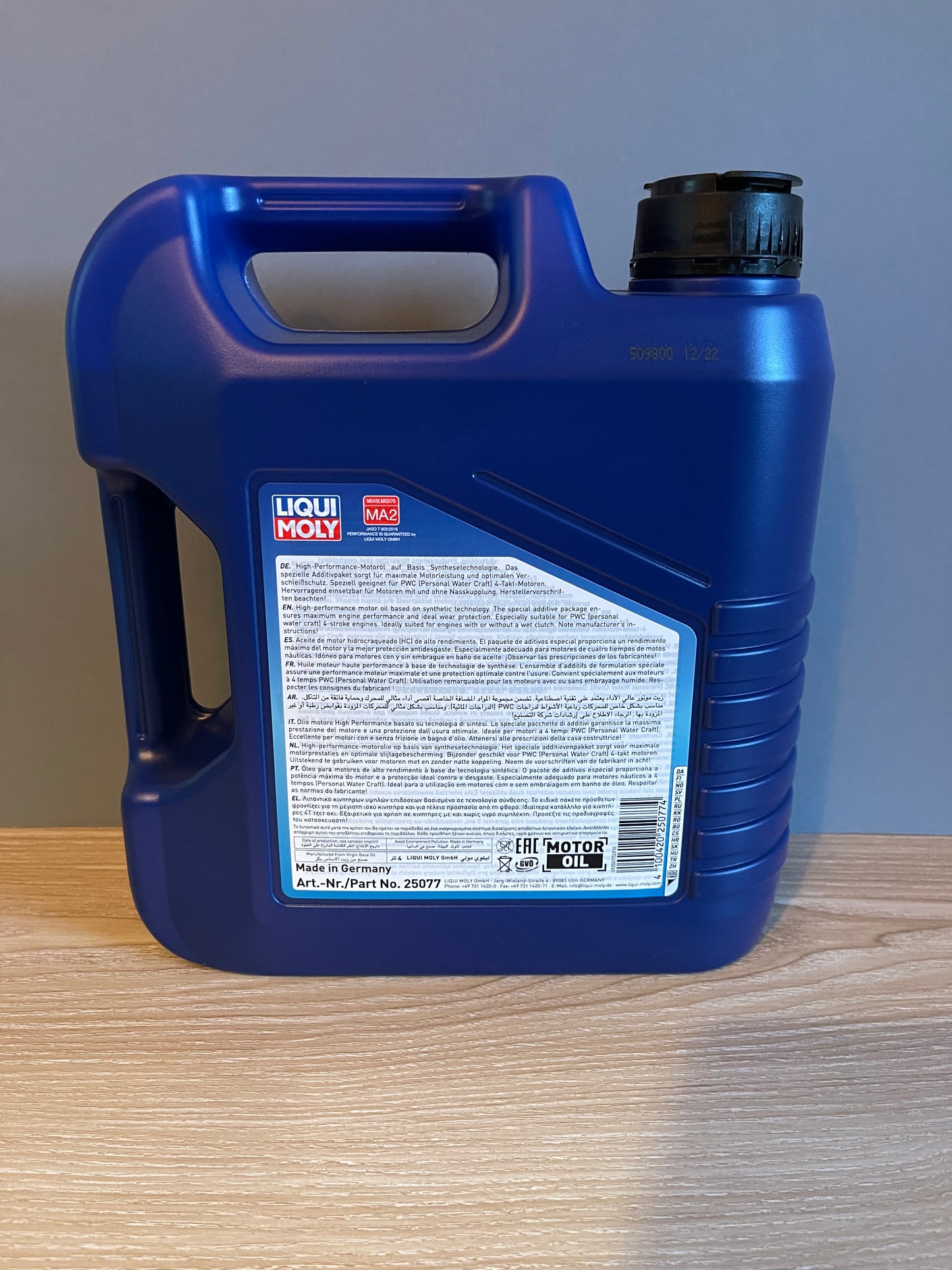 Liqui-Moly Jet Ski Oil 10w40 JASO MA2 API SN Plus 4 litres 25077 - Jetguru