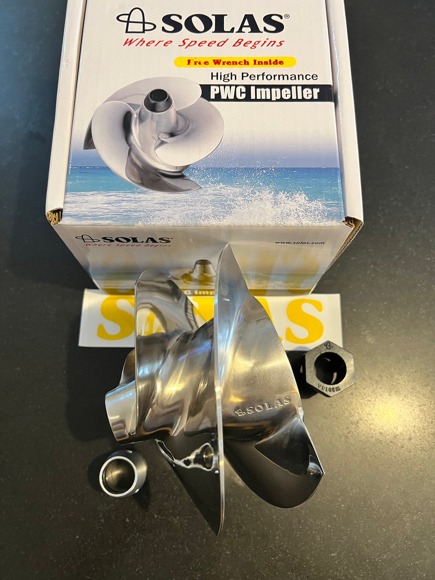 Solas Jet Ski 160mm Impeller for Yamaha GP1800 SVHO FZR FZS FX SVHO Limited YV-CD-13/20 - Jetguru