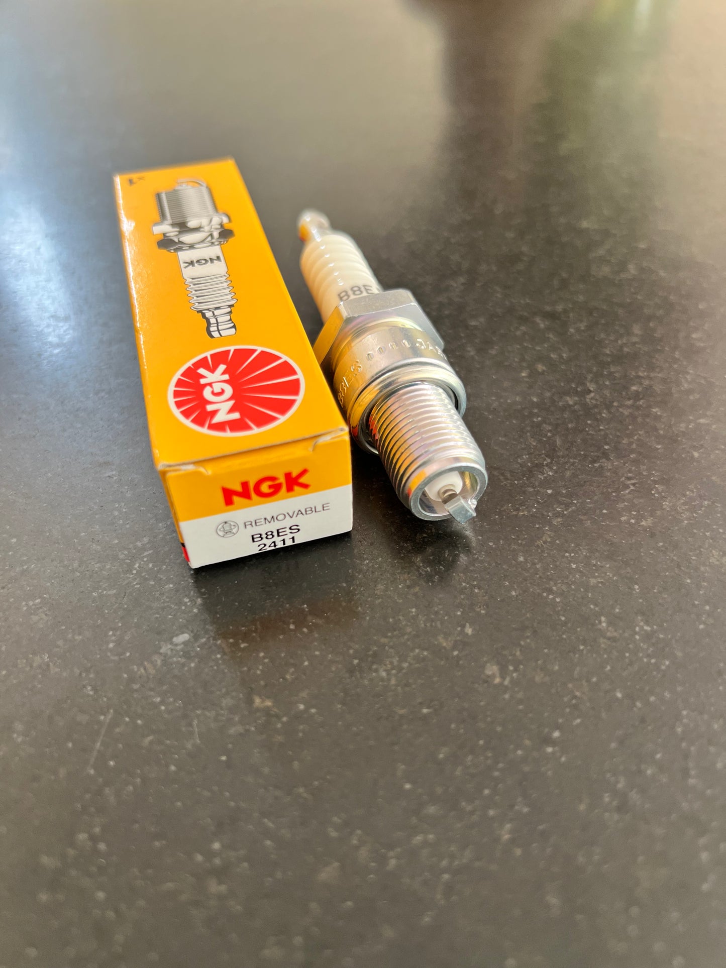 NGK B8ES 2411 Removable Tip Spark Plug - Jetguru