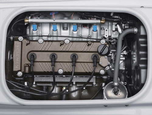 Kawasaki STX 12F 15F Jet Ski Service Kit - Oil - Spark Plugs - Filter & Multi Spray