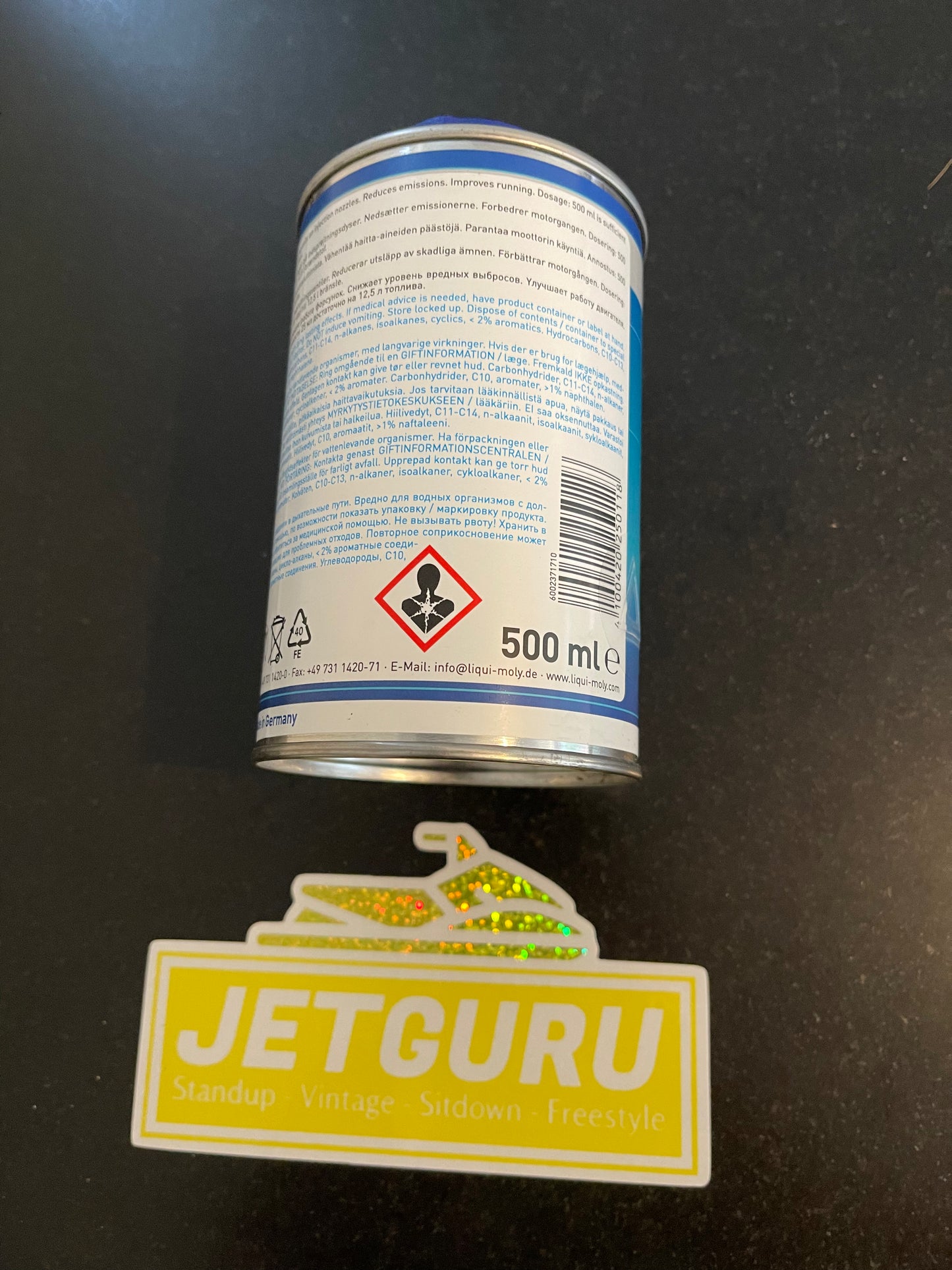 Liqui-Moly Marine Concentrated Fuel System Cleaner - 500ml 25011 - Jetguru