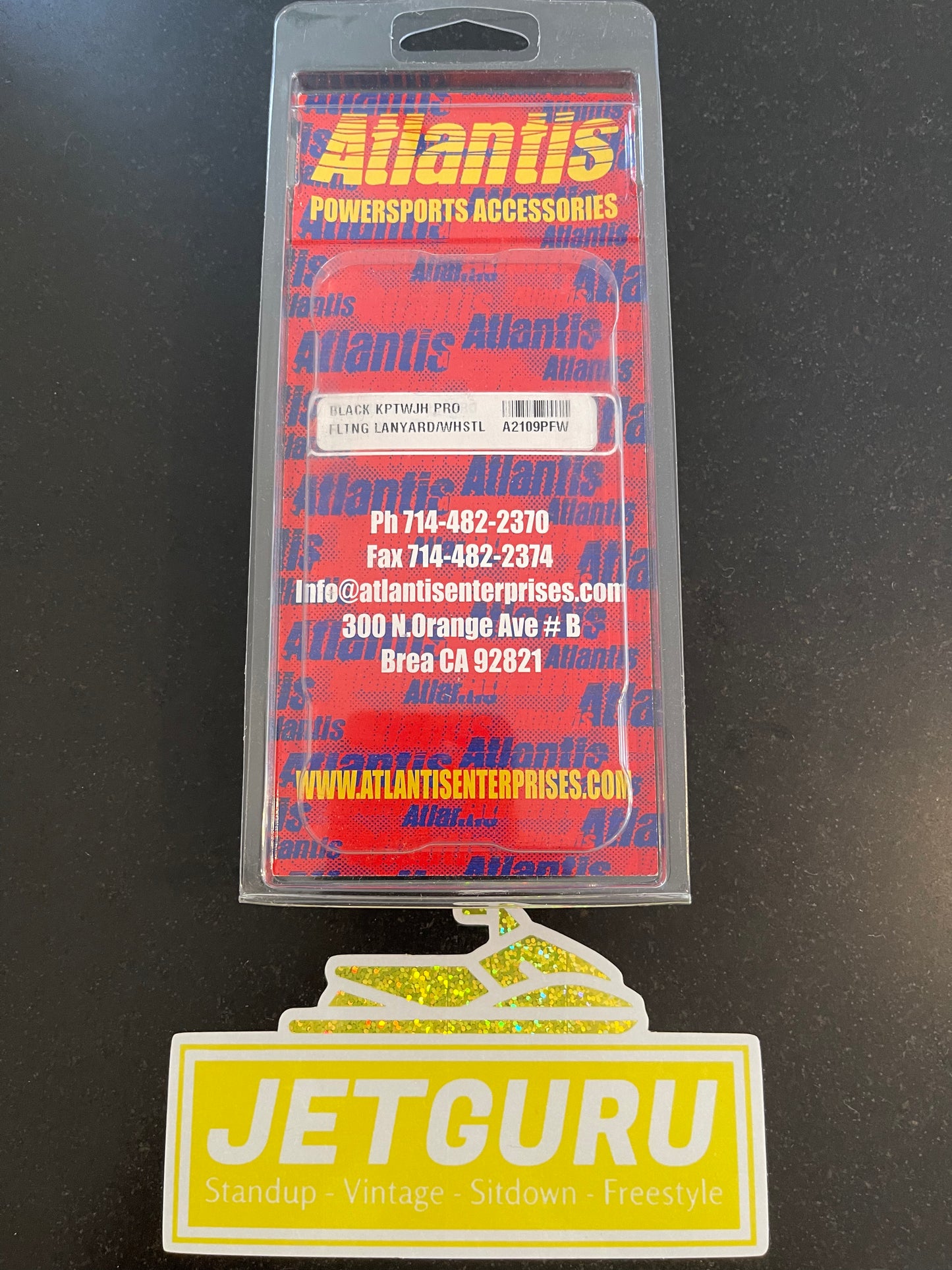 Atlantis Pro Float Race Lanyard with removable whistle and armband - Jetguru