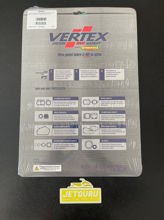 Yamaha Jet Ski Full Top End Gasket Kit GP XLT XL 1200 - Vertex - Jetguru
