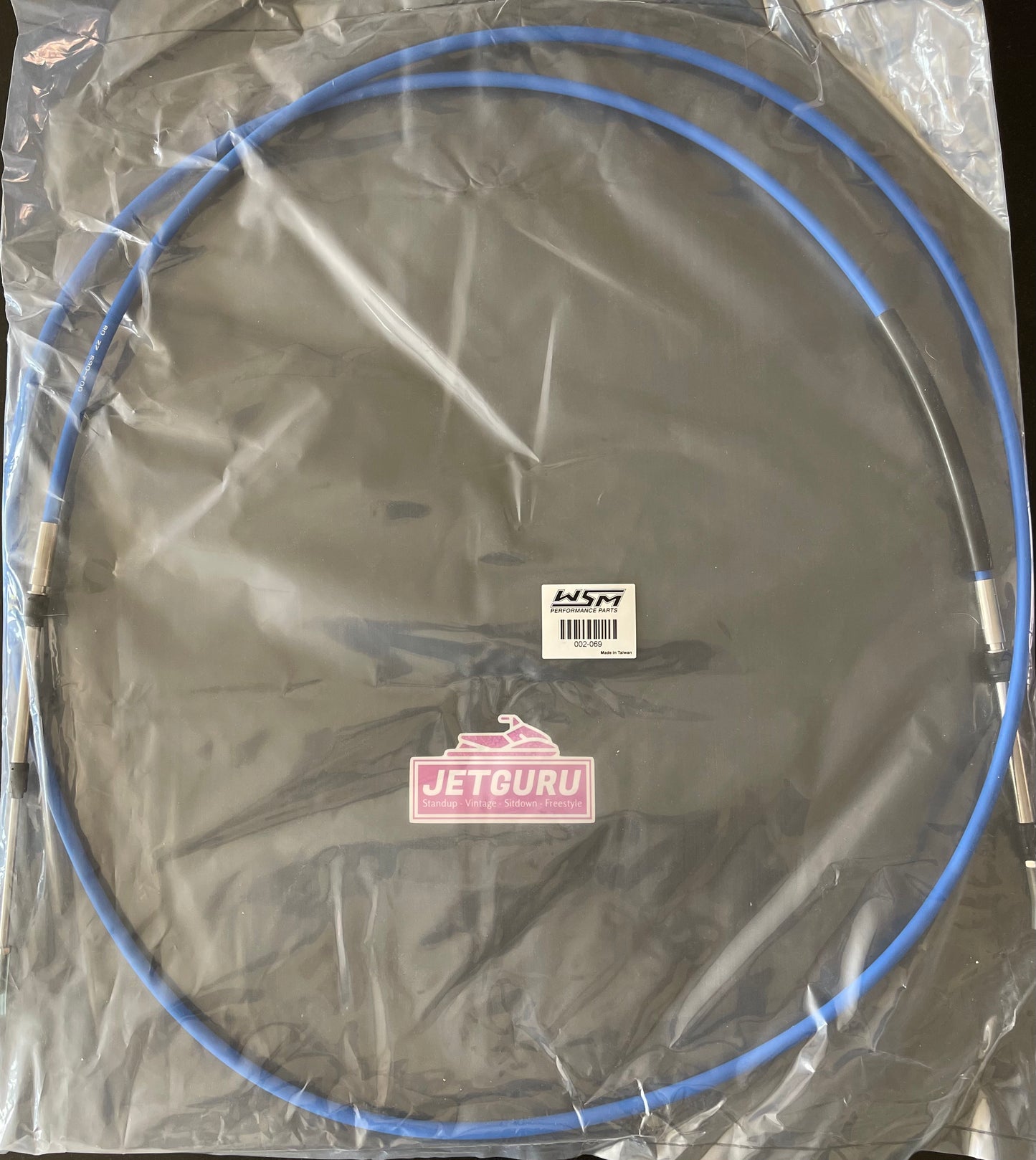 WSM -Kawasaki 300 440 550 JS SX Jet Ski Steering Cable - 002-069 - Jetguru