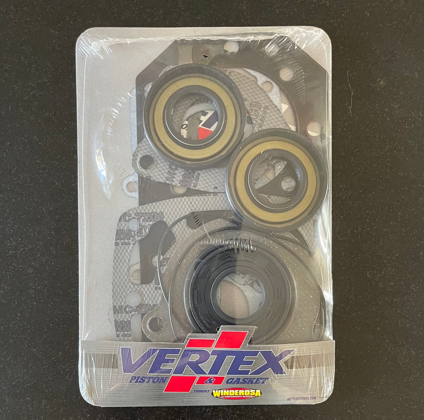 Kawasaki Jet Ski 550SX Reed Full Gasket Kit including o-rings and crank seals - Vertex - Jetguru