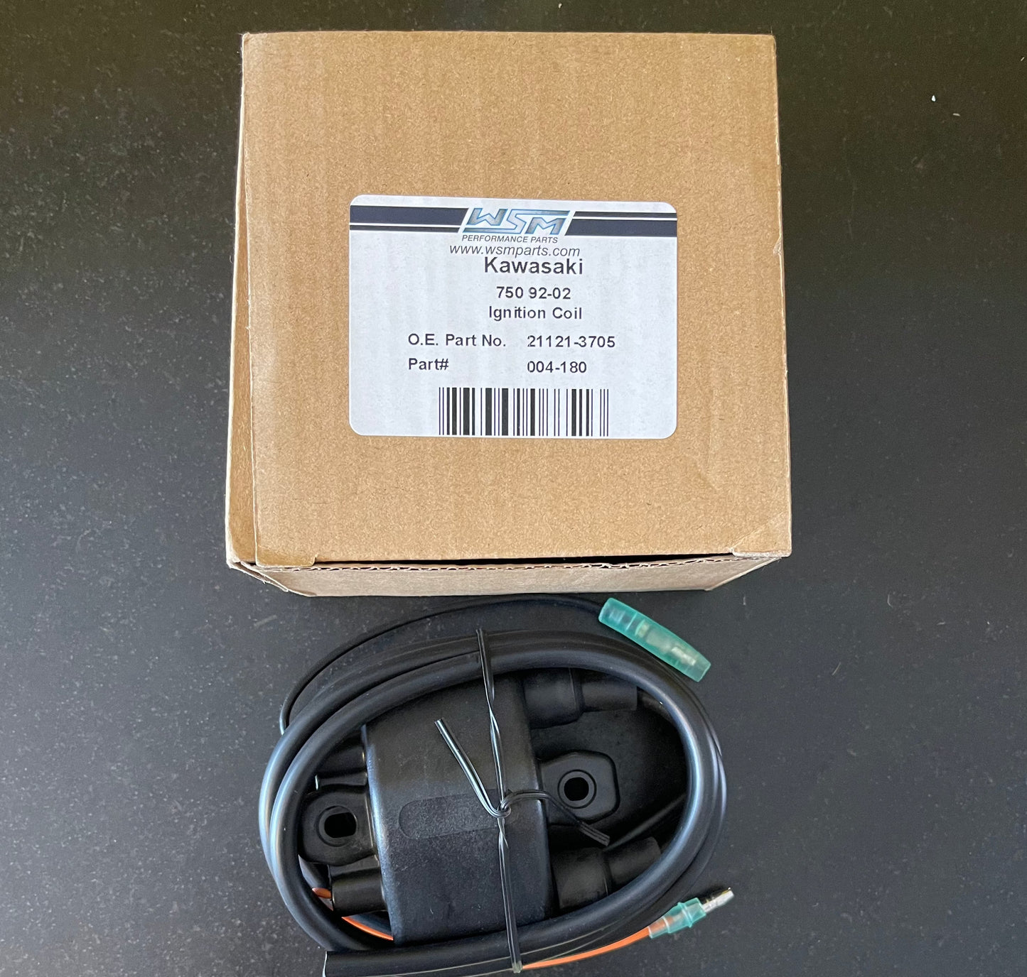 Kawasaki JS SX SXi Pro 750 800 Jet Ski Ignition Coil - 004-180 - Jetguru