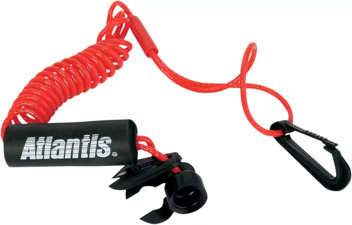 Atlantis - Floating Multi Jet Ski Safety Cut Out Lanyard - Red