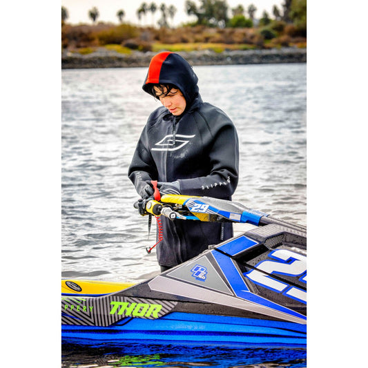 2023 Slippery - Neoprene Jet Ski Wetsuit Tour Coat Large / XL - 3270-0050 - Performance Jet Ski (PJS) UK