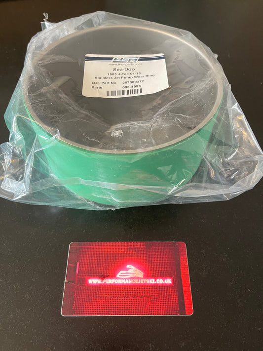 WSM Stainless Steel Wear Ring Sea Doo 003-499S GTI GTX GTR RXP RXT WAKE RXP-X RXT-X - Jetguru