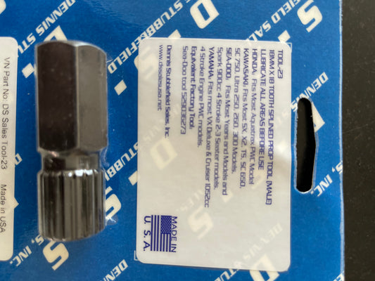 Jet ski prop impeller tool for Kawasaki Sea Doo Yamaha (see label) - Jetguru