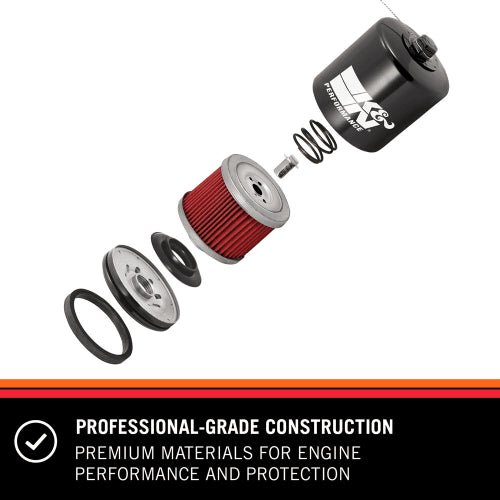 K&N High Performance "Wrench Off" Jet Ski Oil Filter Kommander Kawasaki Yamaha - KN-204-1 (Also fits other vehicles) - Performance Jet Ski (PJS) UK