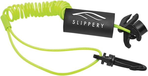 Slippery - Floating Multi Jet Ski Safety Cut Out Lanyard - Neon Yellow - Jetguru