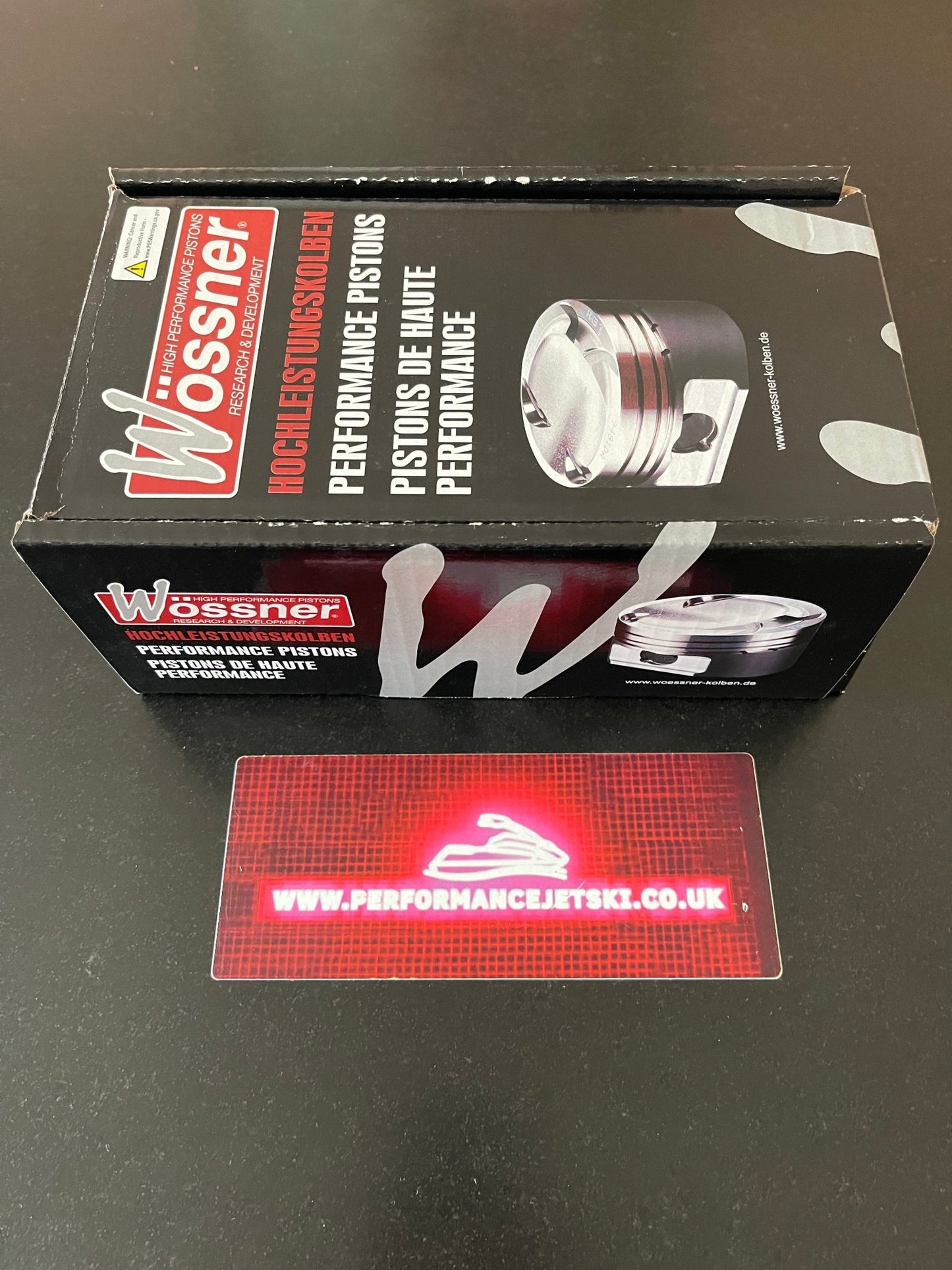 Wossner Forged Piston Kit for Yamaha Jet Ski 800 GP XL XLT 800 R STD Bore - K6004DA-2 - Performance Jet Ski (PJS) UK