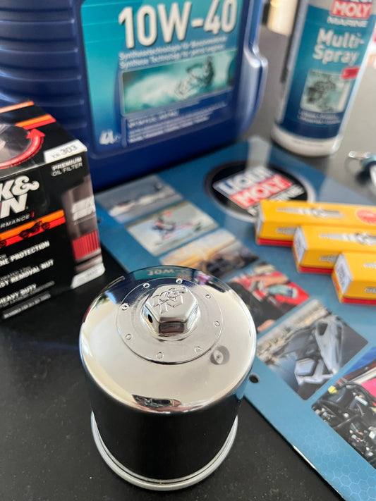 Kawasaki Ultra LX 160 1500cc Jet Ski Full Service Kit - Oil - Spark Plugs - Filter & Multi Spray