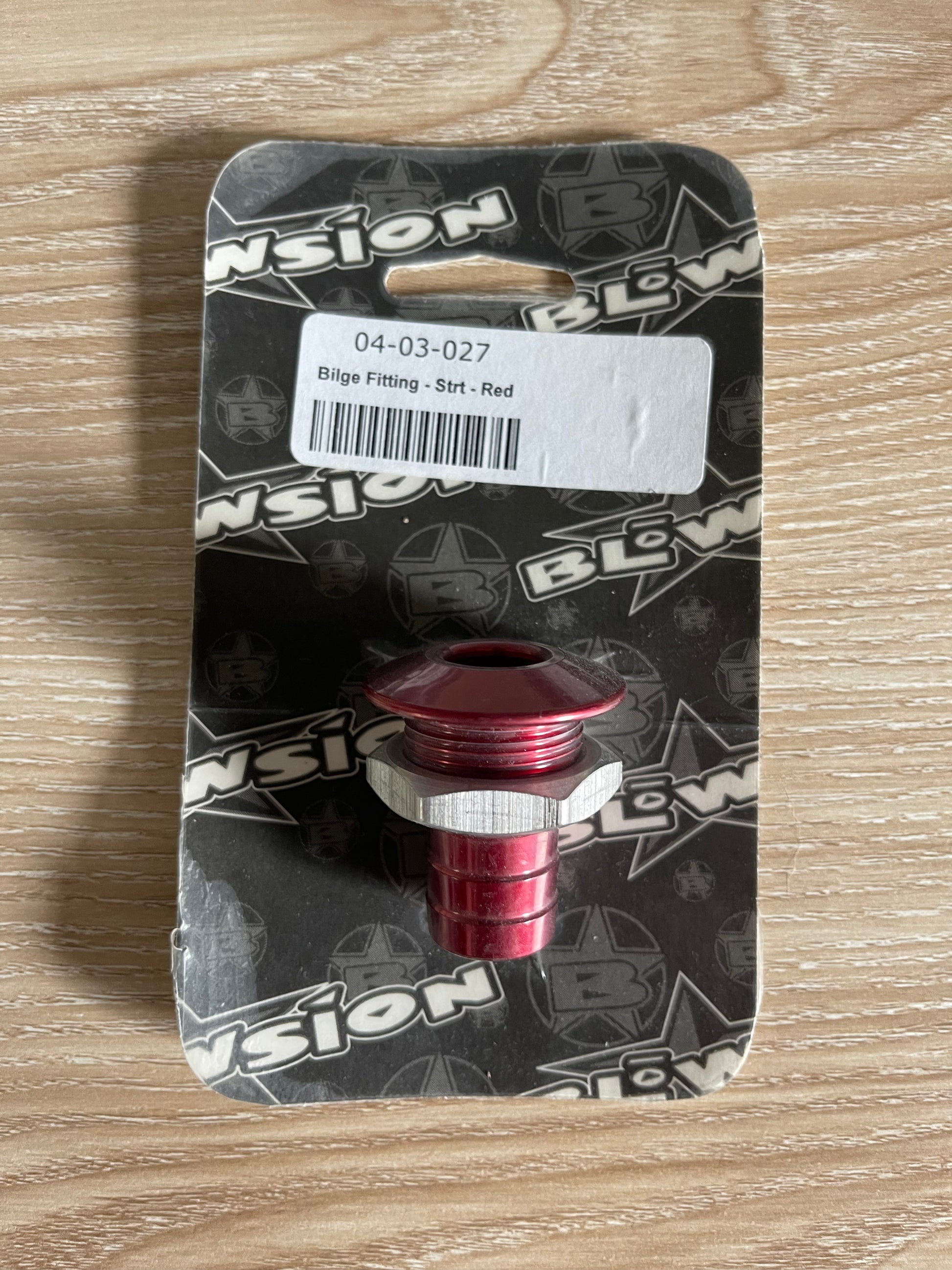 Blowsion Jet Ski Bilge Fitting in Red 04-03-027 *sl - Jetguru
