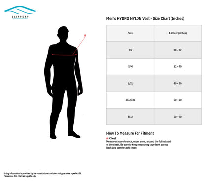 Slippery Wetsuits Hydro Men’s Life Jacket Vest Preserver - Jetguru