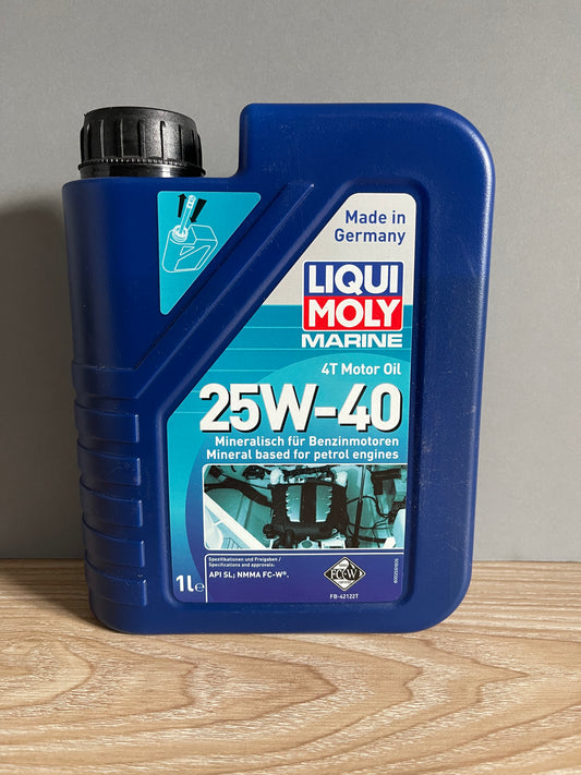 Liqui-Moly Marine Oil 25W-40 1 litre 1l - 25026 Sale - Jetguru