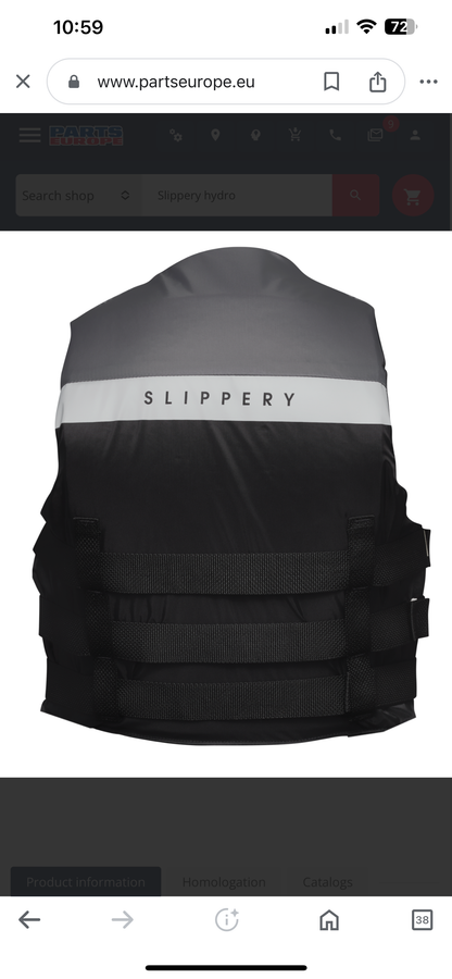 Slippery Wetsuits Hydro Men’s Life Jacket Vest Preserver - Jetguru