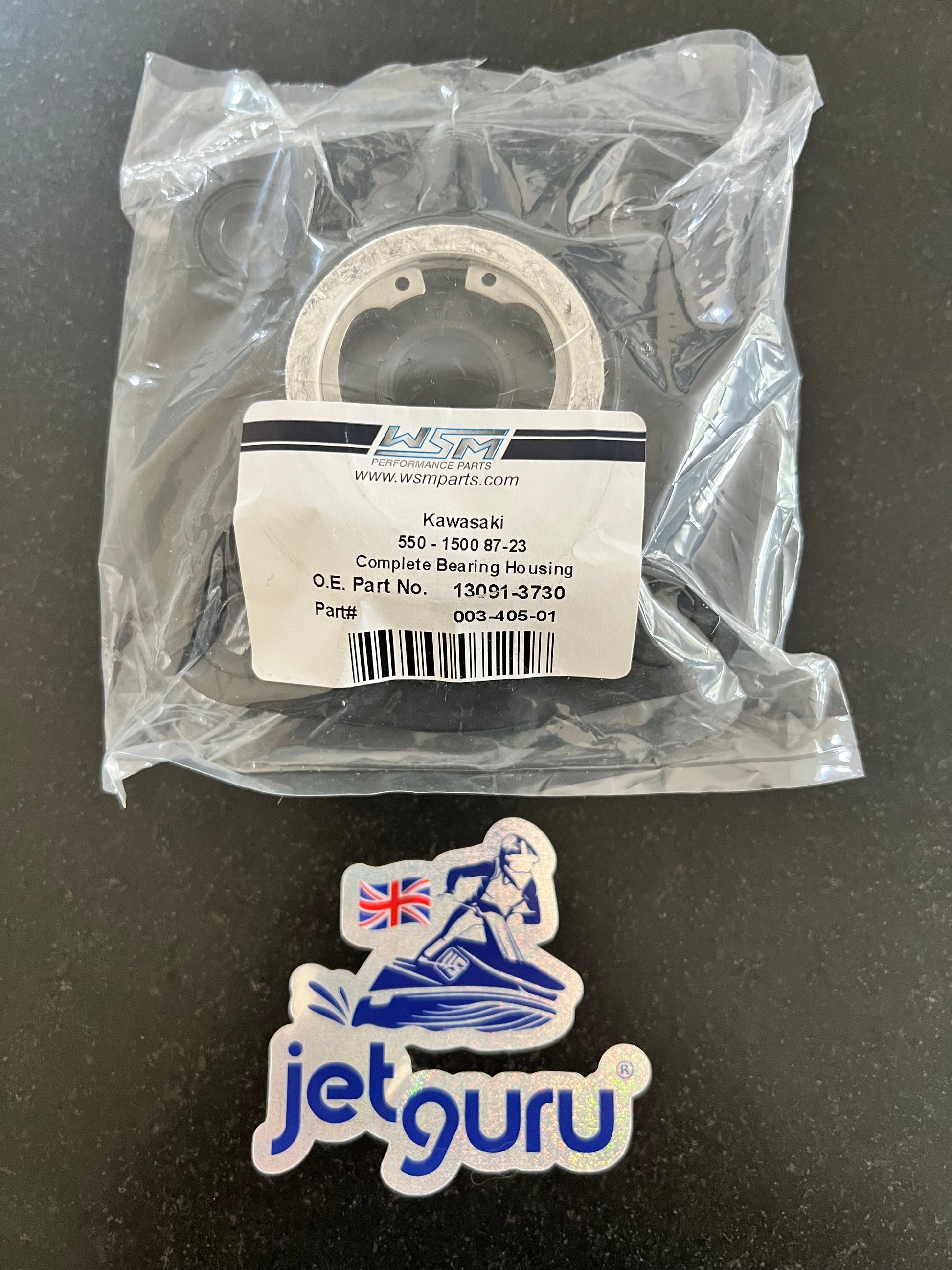 Midshaft bearing and housing for Kawasaki Jet Ski 550 - 1500 Kommander GP-1 003-405-01 - Jetguru