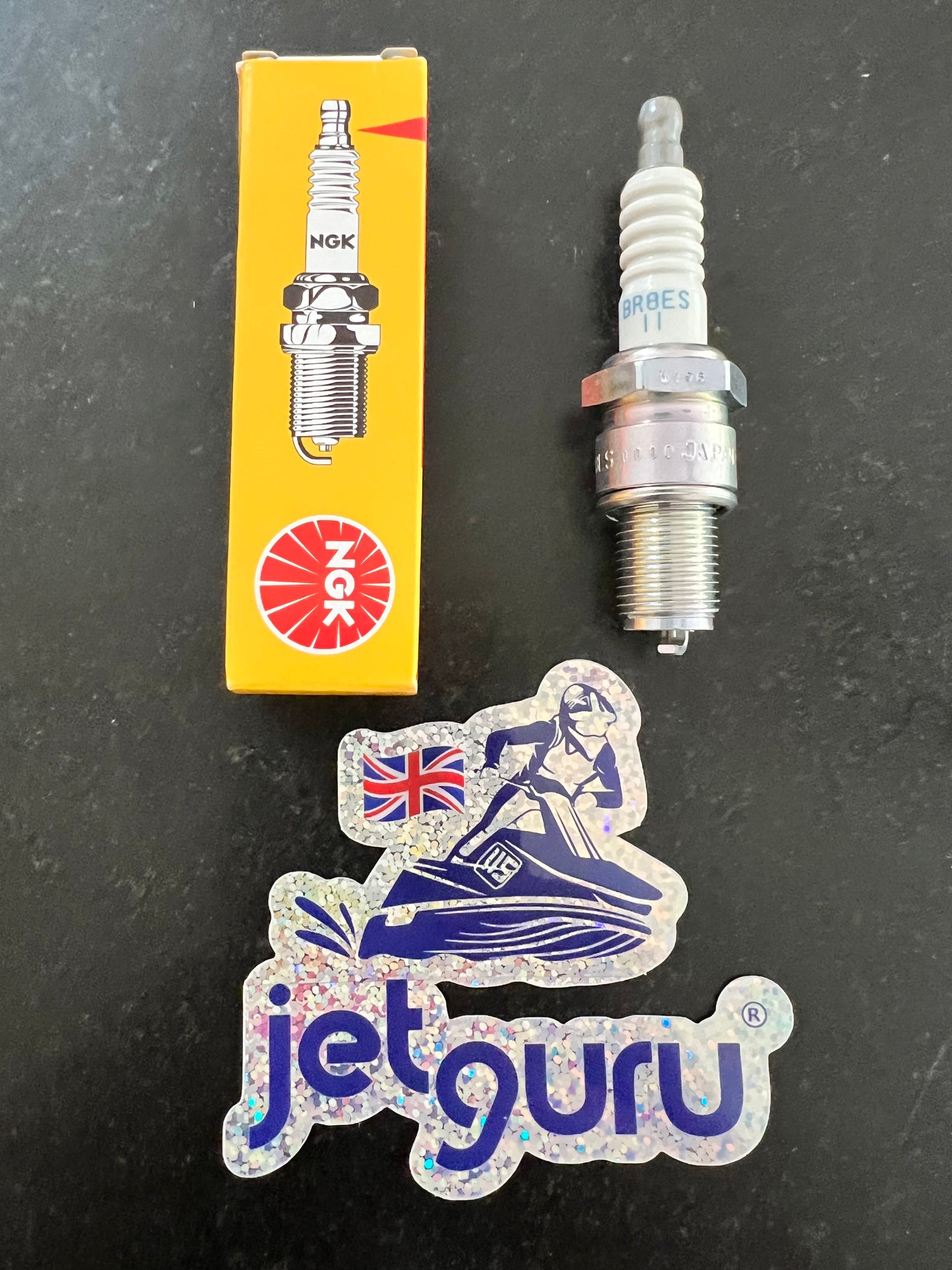 NGK BR8ES-11 Solid Tip Spark Plug 7986 - Jetguru