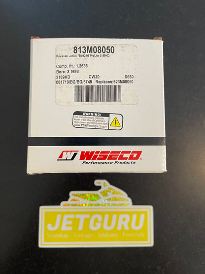 Wiseco Piston Kit Kawasaki 750 Jet Ski SS Xi Zxi STS ST 80.5mm (0.5MM over) 813M08050 - Jetguru