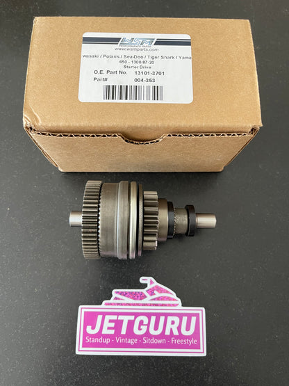 WSM Jet Ski Starter Drive Bendix for Kawasaki Polaris Sea-Doo Yamaha 650 - 1300 87-20 004-353 - Jetguru