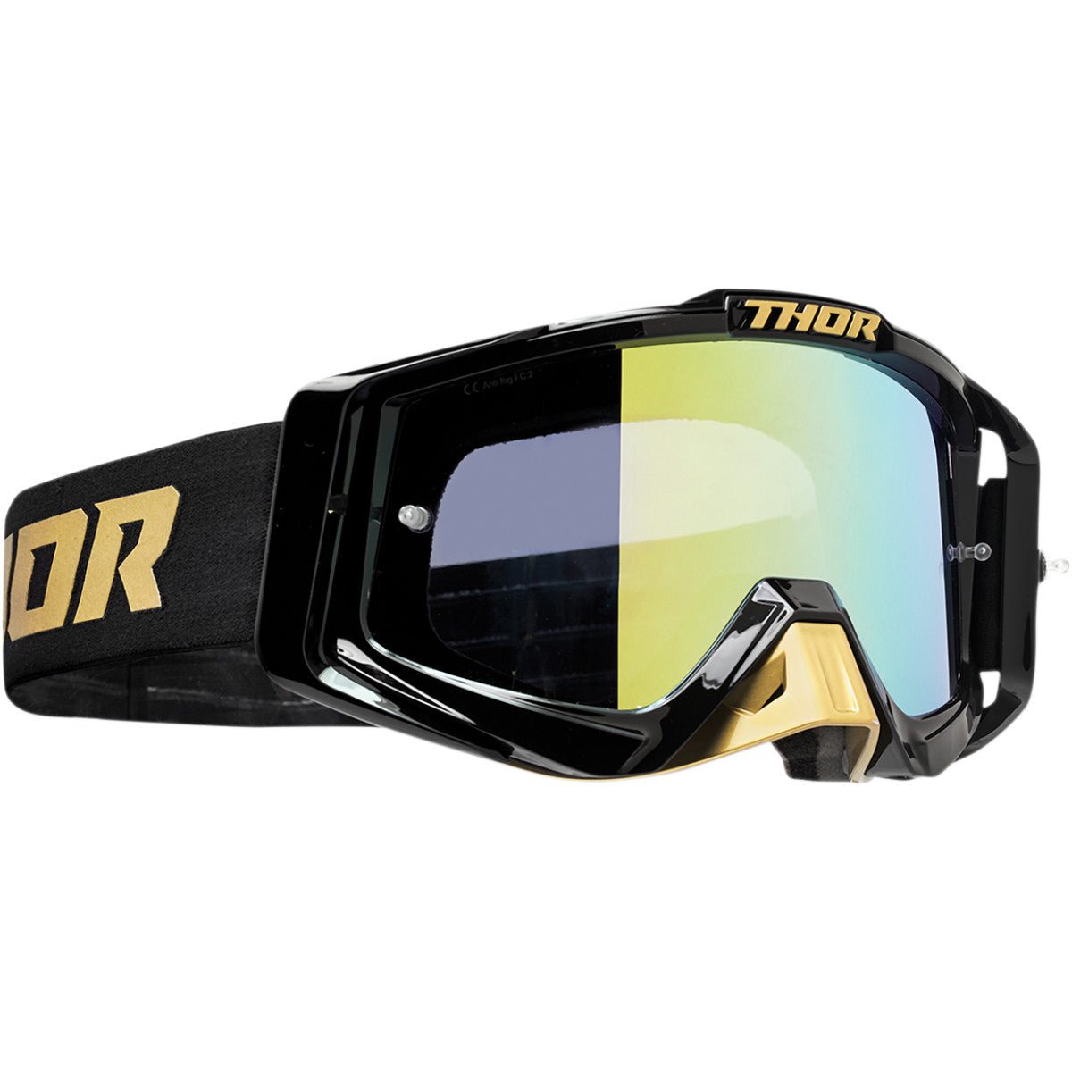 Thor Sniper Pro Gold Goggles - Performance Jet Ski (PJS) UK